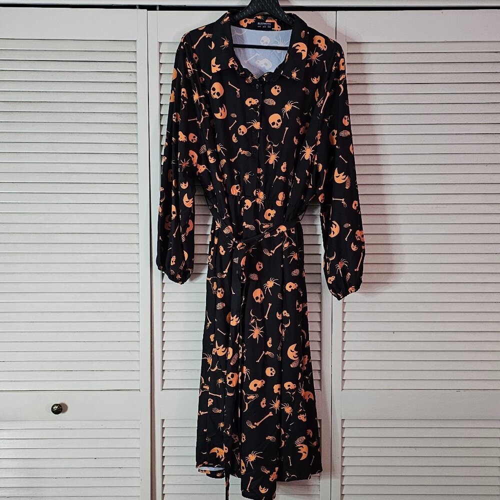 Bloomchic Halloween Print Dress